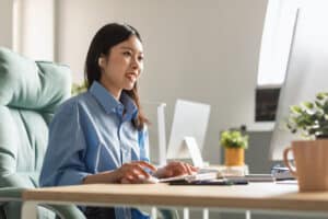 Blog 10 happy asian millennial businesswoman working onlin 2022 08 22 23 43 01 utc