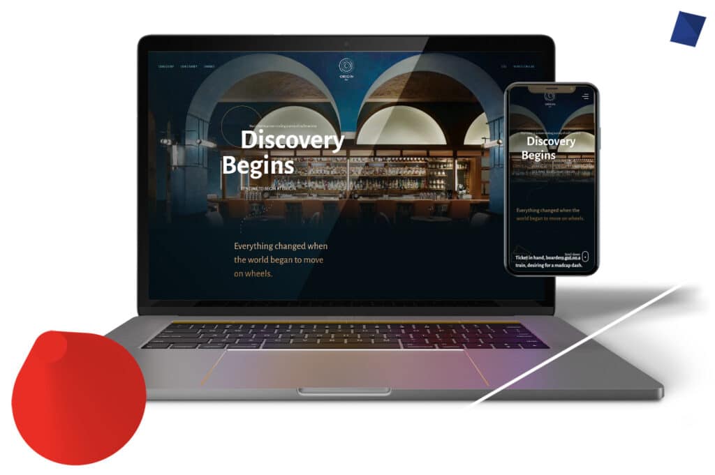 Origin Bar Website Design